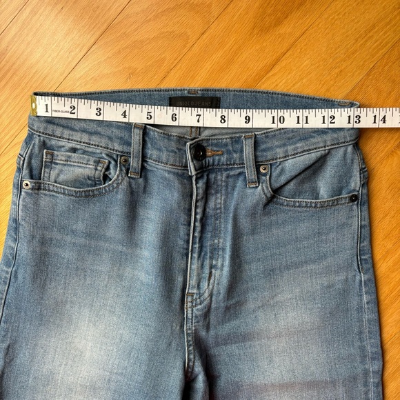 Uniqlo wide straight high waisted denim - Picture 3 of 6